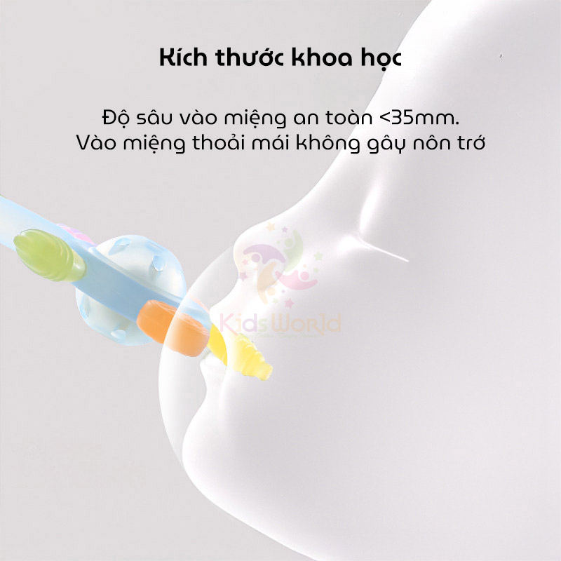 Lục lạc gặm nướu trái cây cho bé giúp massage nướu, giảm thiểu tình trạng đau nhức và ngứa lợi khi bé mọc răng