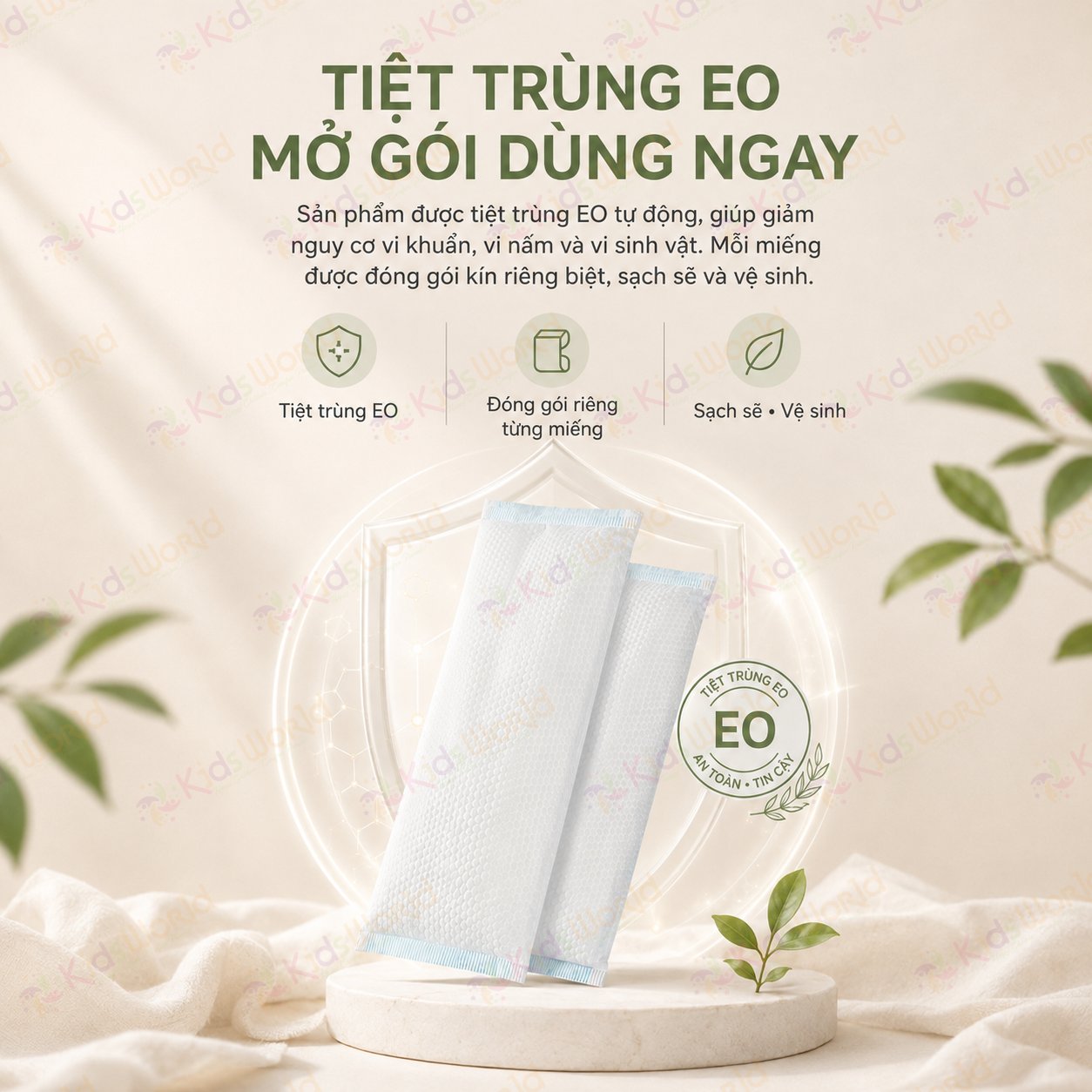 Miếng chườm lạnh tầng sinh môn cho mẹ bầu sau sinh WAI Medical Ice Pads dùng 1 lần băng vệ sinh chườm lạnh giảm đau, giảm sưng, thấm hút sản dịch, dùng cho sinh thường & sinh mổ