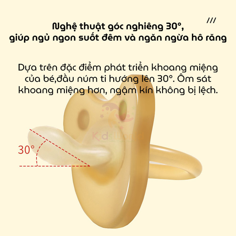 Set 2 ti giả cho bé Youkebei chất liệu silicon cao cấp phiên bản "Ngày & Đêm