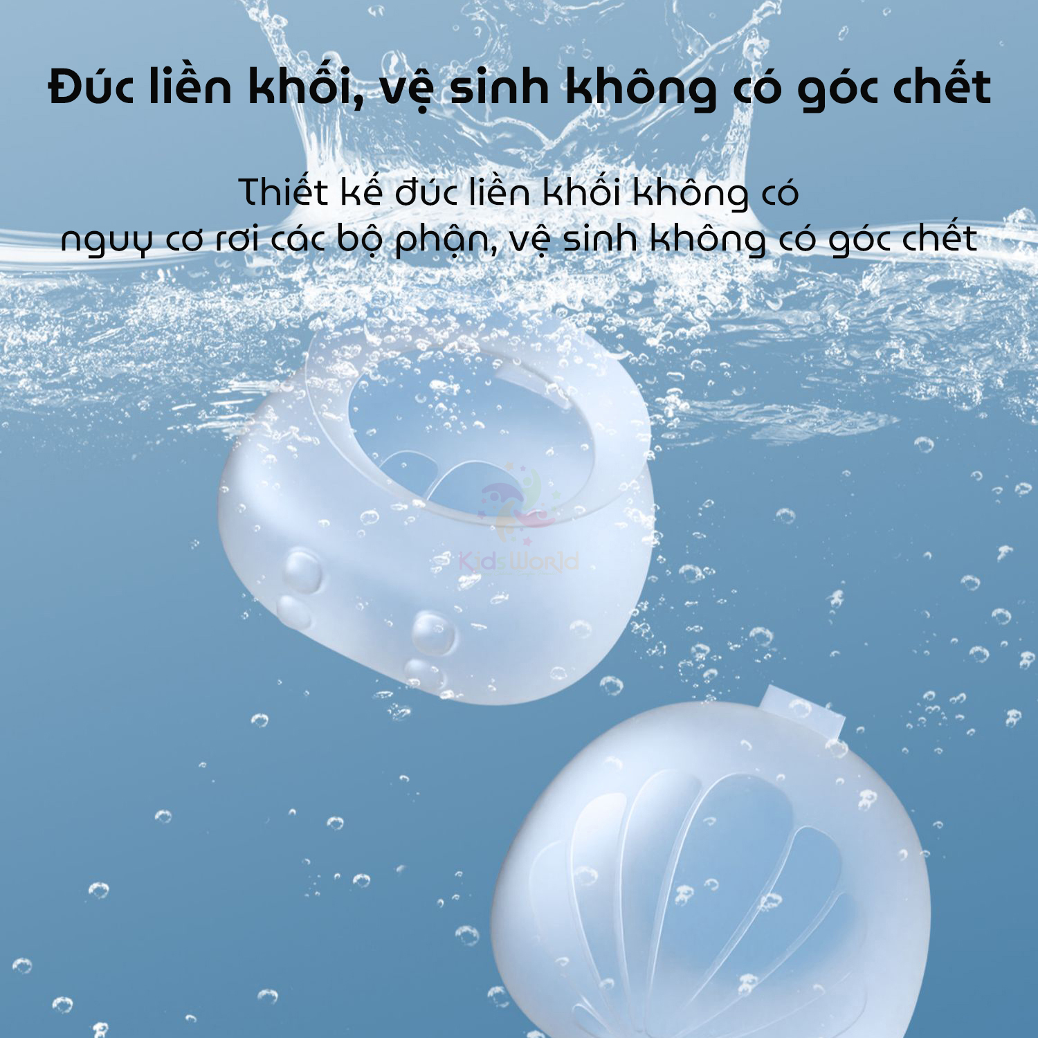 Phễu hứng sữa, cốc hứng sữa Wai All Silicone Milk Collector chất liệu silicone cao cấp có vòi rót tiện lợi