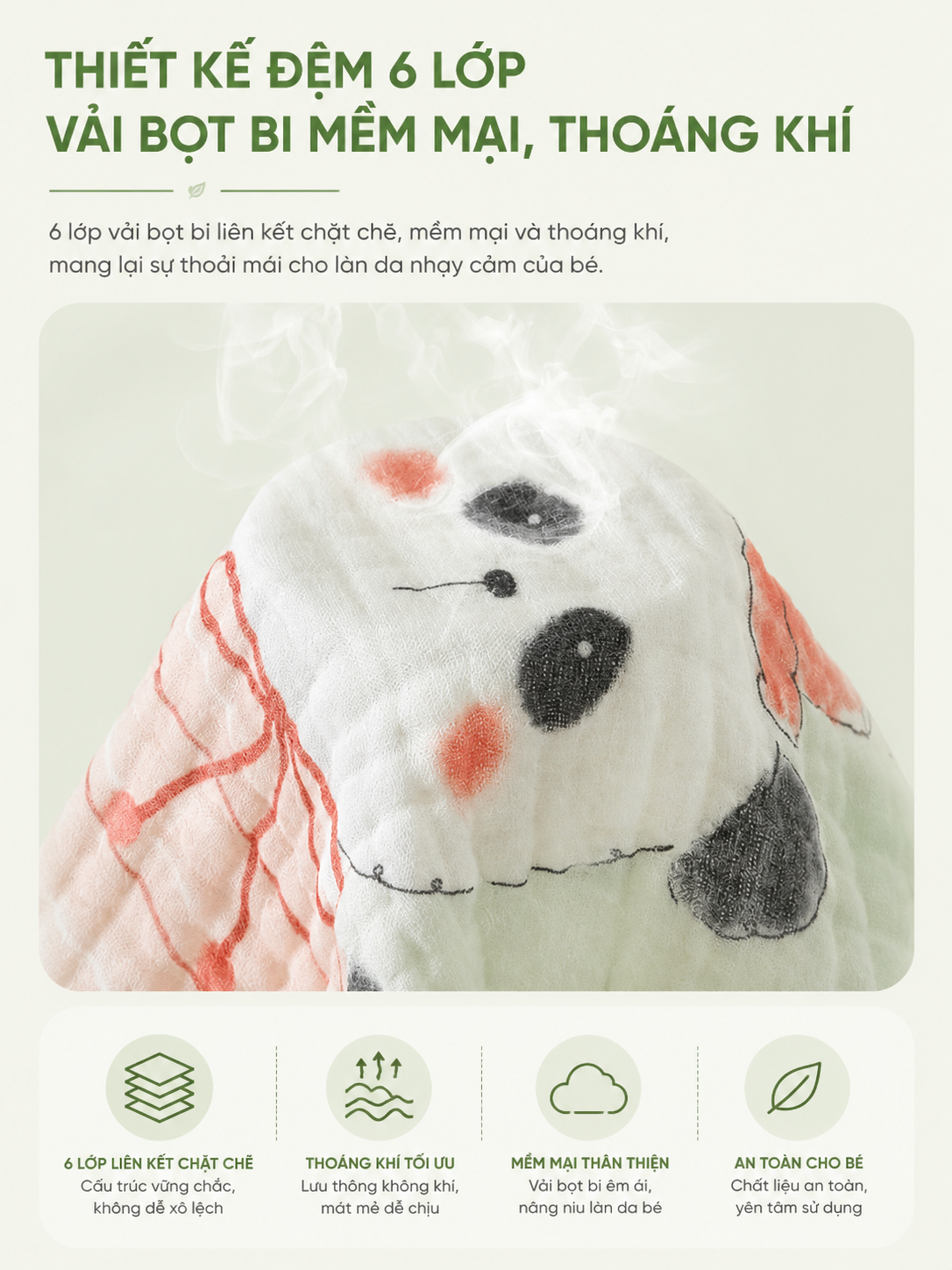 Set khăn sữa sợi bông tre cho bé in hình dễ thương khăn xô cao cấp, siêu mềm mại, thấm hút tốt, an toàn cho da nhạy cảm kích thước 30x30cm