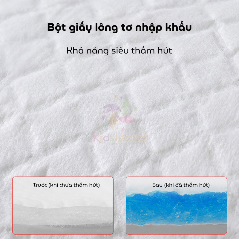 Tấm lót giường hậu sản cho mẹ sau sinh WAI Puerperal Nursing Pad phiên bản nâng cấp siêu dày bịch 10 miếng 60X90cm