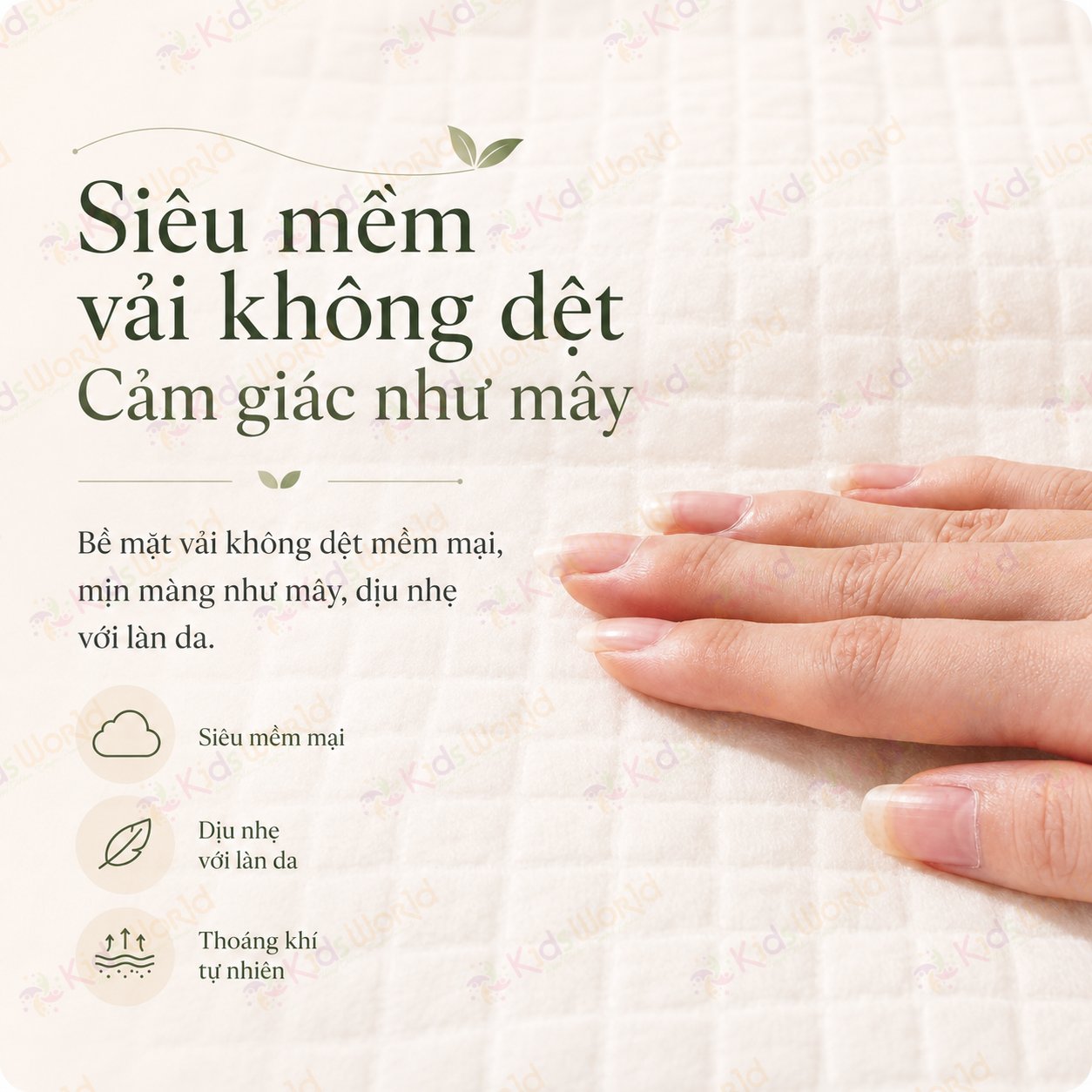 Tấm lót giường hậu sản cho mẹ sau sinh Wai Puerperal Nursing Pad phiên bản tiêu chuẩn tấm lót giường cho người già trẻ em thay tã