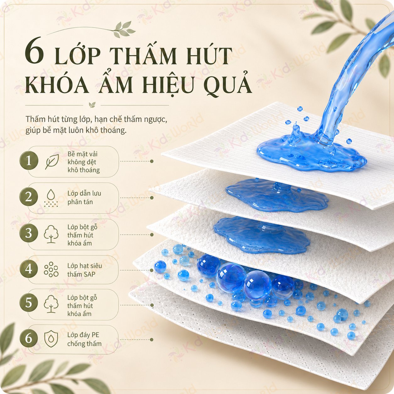 Tấm lót giường hậu sản cho mẹ sau sinh Wai Puerperal Nursing Pad phiên bản tiêu chuẩn tấm lót giường cho người già trẻ em thay tã