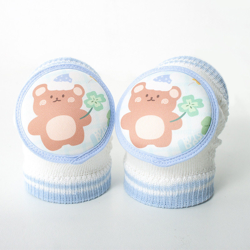 Tất vớ bảo vệ đầu gối KidsWold VTB29 cho bé tập bò tập đi chống va cham mềm mại thoáng khí cho trẻ 0-4 tuổi