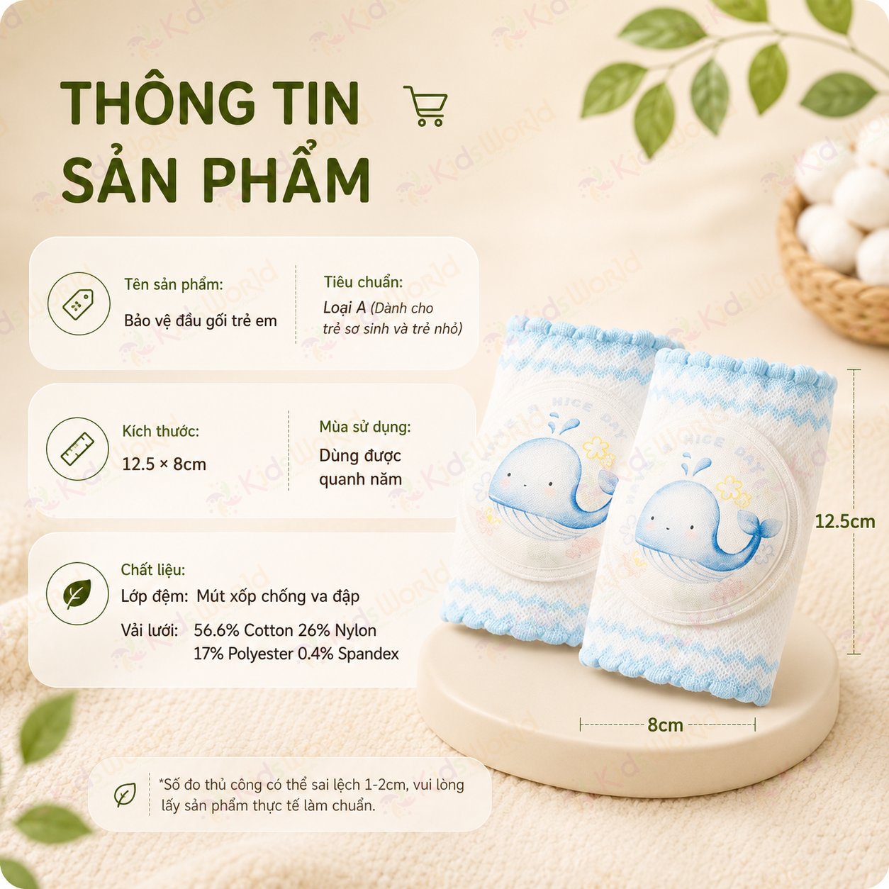 Tất vớ bảo vệ đầu gối cho bé tập bò, tập đi hoạ tiết cổ tích chống va đập, thoáng khí cao cấp