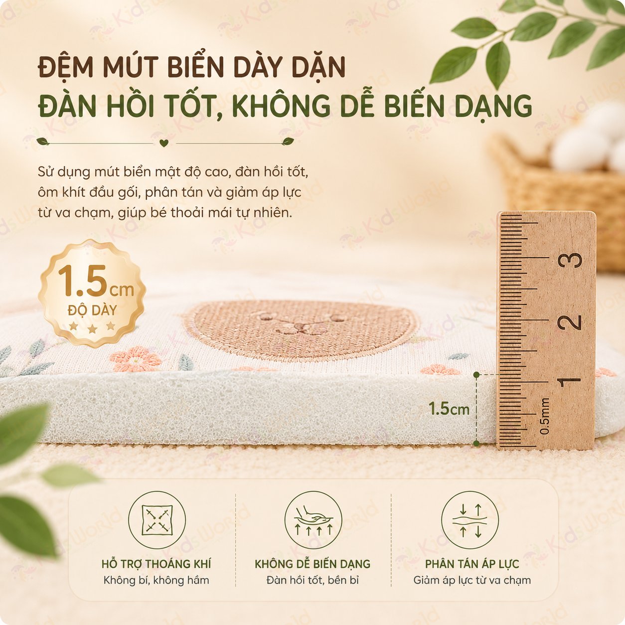 Tất vớ bảo vệ đầu gối cho bé tập bò, tập đi hoạ tiết cổ tích chống va đập, thoáng khí cao cấp