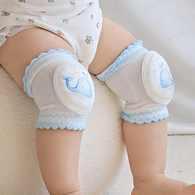 Tất vớ bảo vệ đầu gối cho bé tập bò, tập đi hoạ tiết cổ tích chống va đập, thoáng khí cao cấp