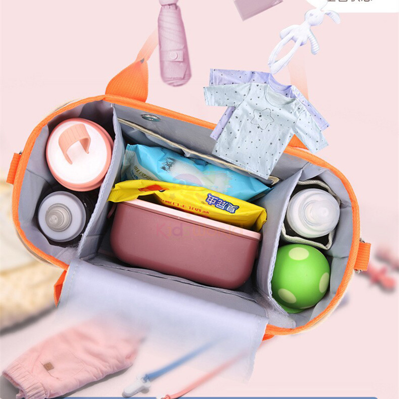 Túi xách bỉm sữa Xindasheng ngăn giữ nhiệt, chống thấm nước, cao cấp phong cách Hàn Quốc đa năng đựng đồ cho mẹ và bé
