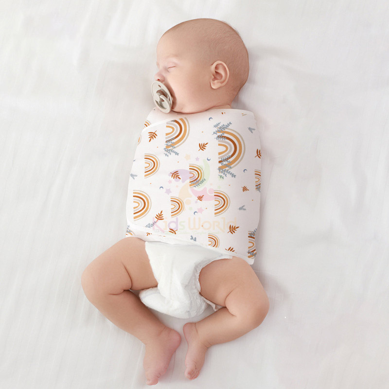 Túi ngủ, khăn quấn cho trẻ 0-1 tuổi giúp bé ngủ ngon chống giật mình, chất liệu 100% Cotton nguyên chất