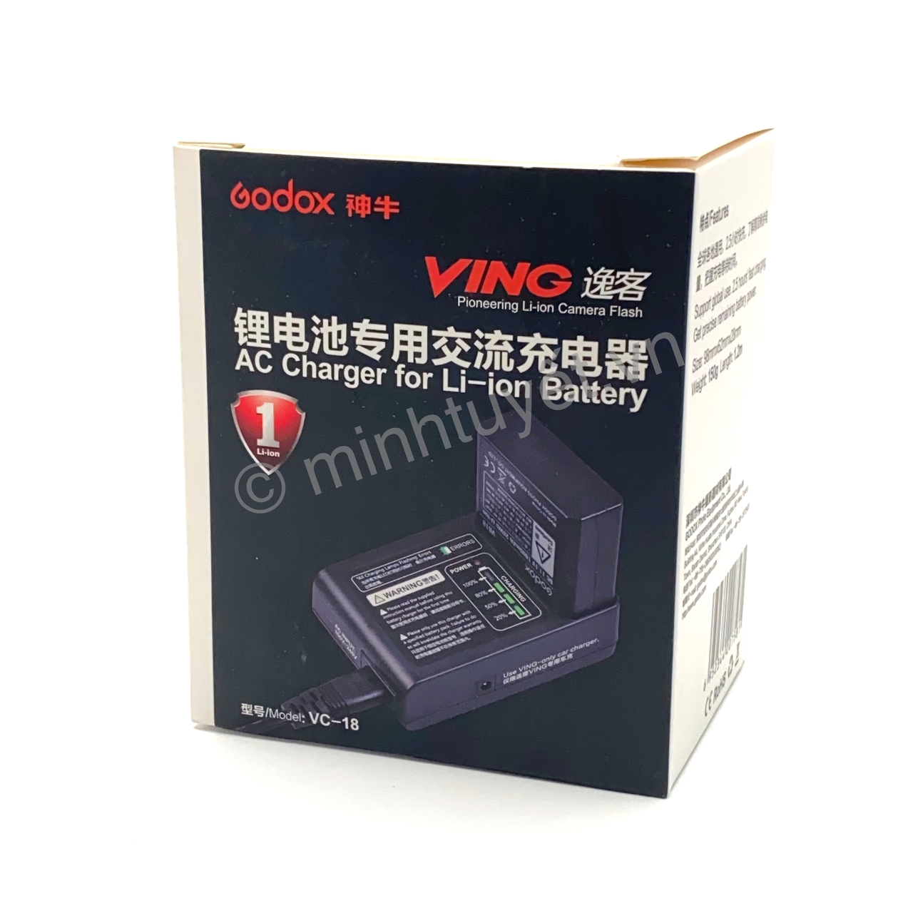 Sạc pin đèn Godox V860