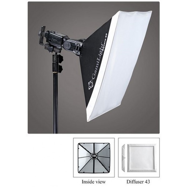 Tản sáng GamiLight Square 43cm