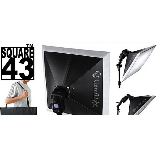 Tản sáng GamiLight Square 43cm