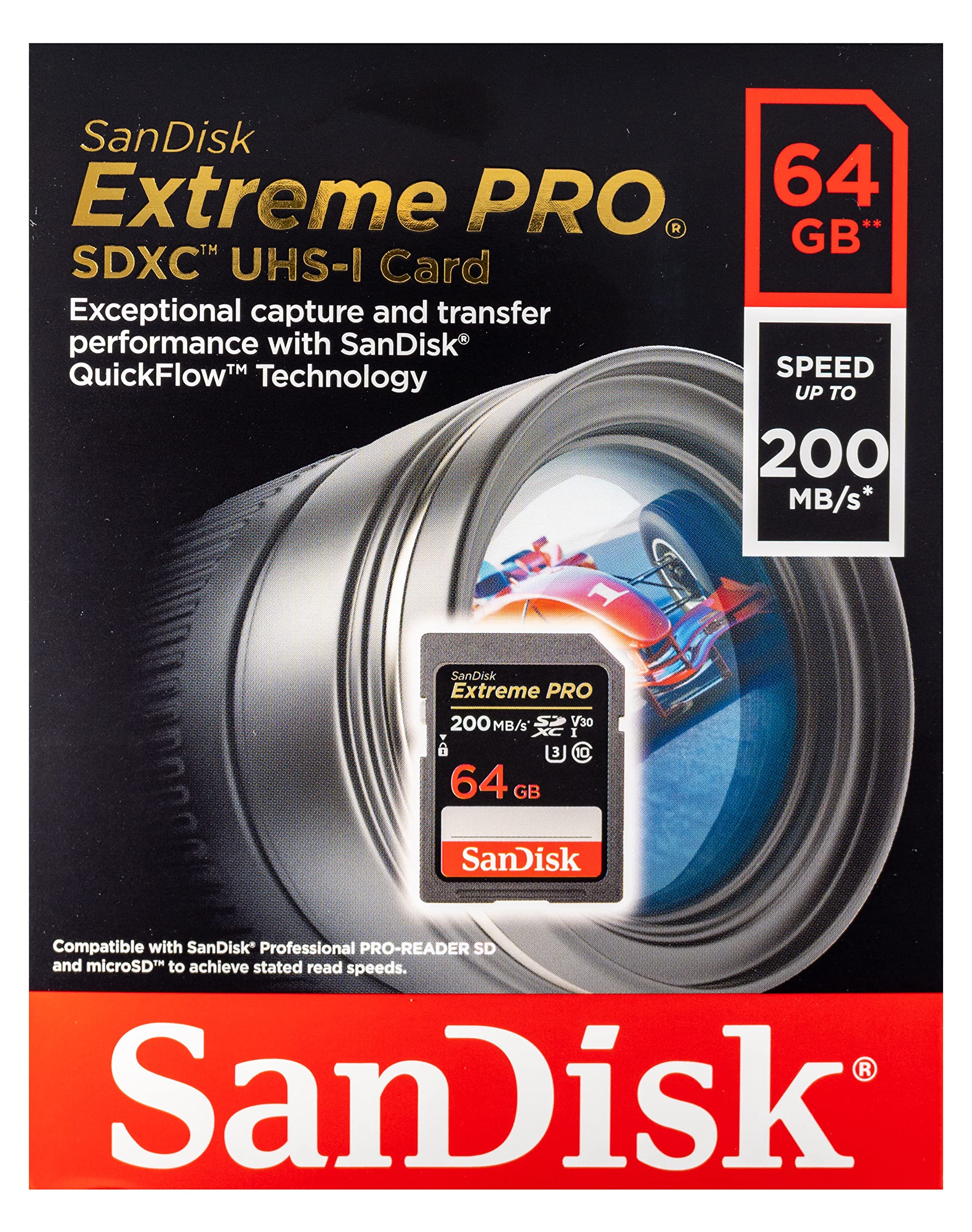 Sandisk SD Extreme Pro 64GB - 200MB/s