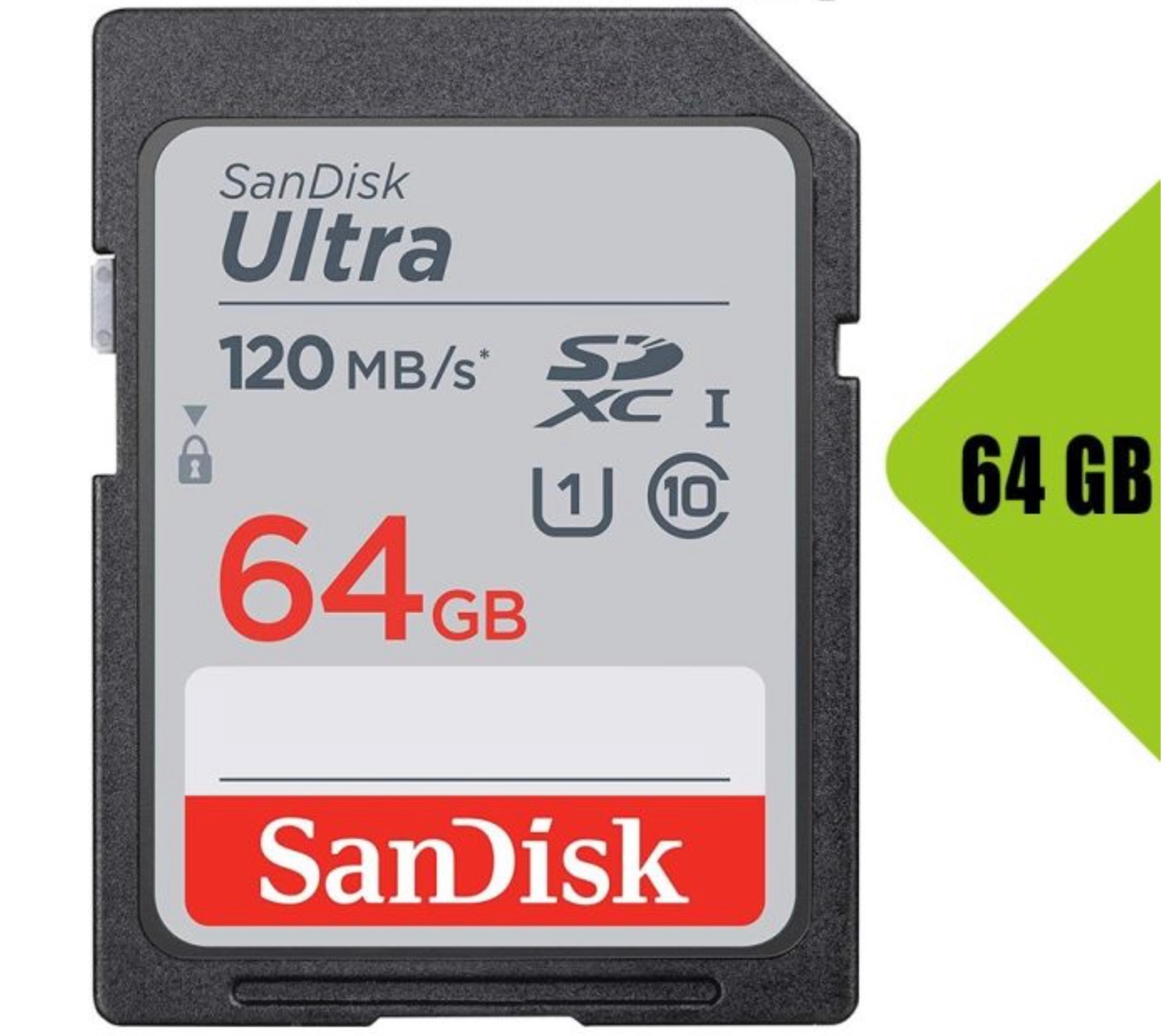 Sandisk SD Ultra 64GB - 100MB/s