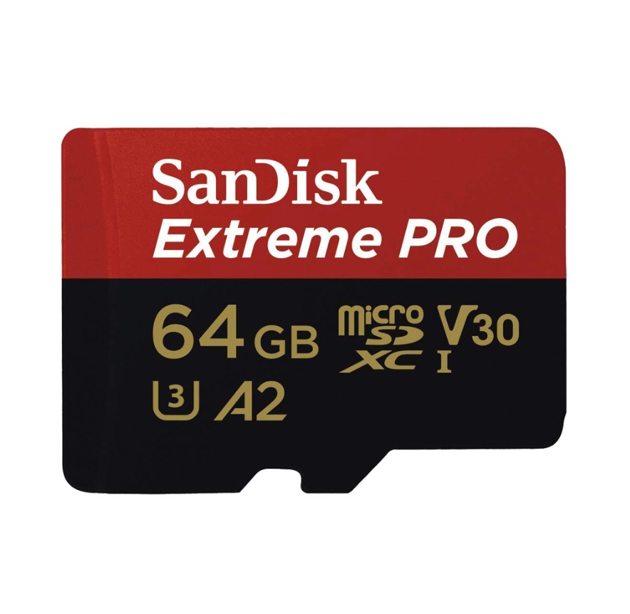 Micro SD Sandisk Extreme Pro 64GB 200mb/s-90mb/s