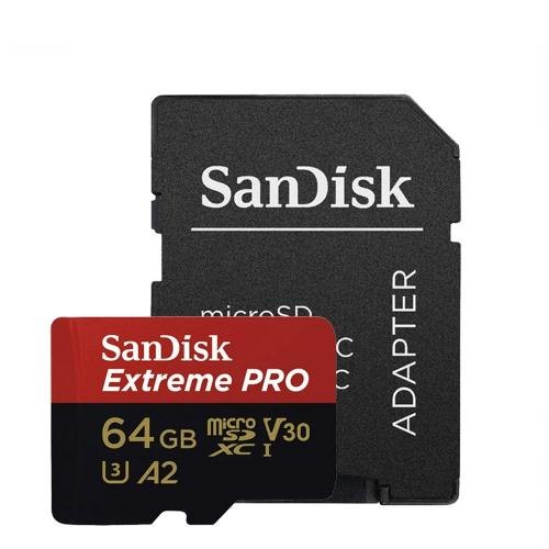 Thẻ Sandisk Micro SD 64GB 200/90Mb/s A2 Extreme Pro