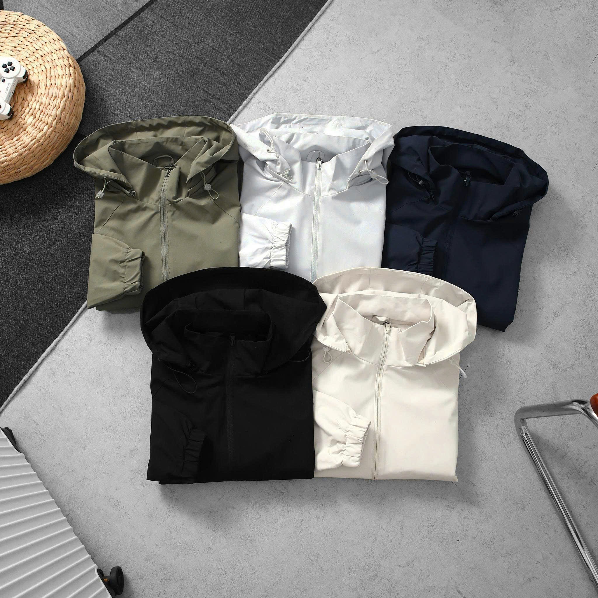 Áo khoác gió KAF Basic Original Chính Hãng, chất gió dày dặn chống nước, khoá cước ngược cực xịn Lót gió 2 lớp , mũ tháo được - NCX05