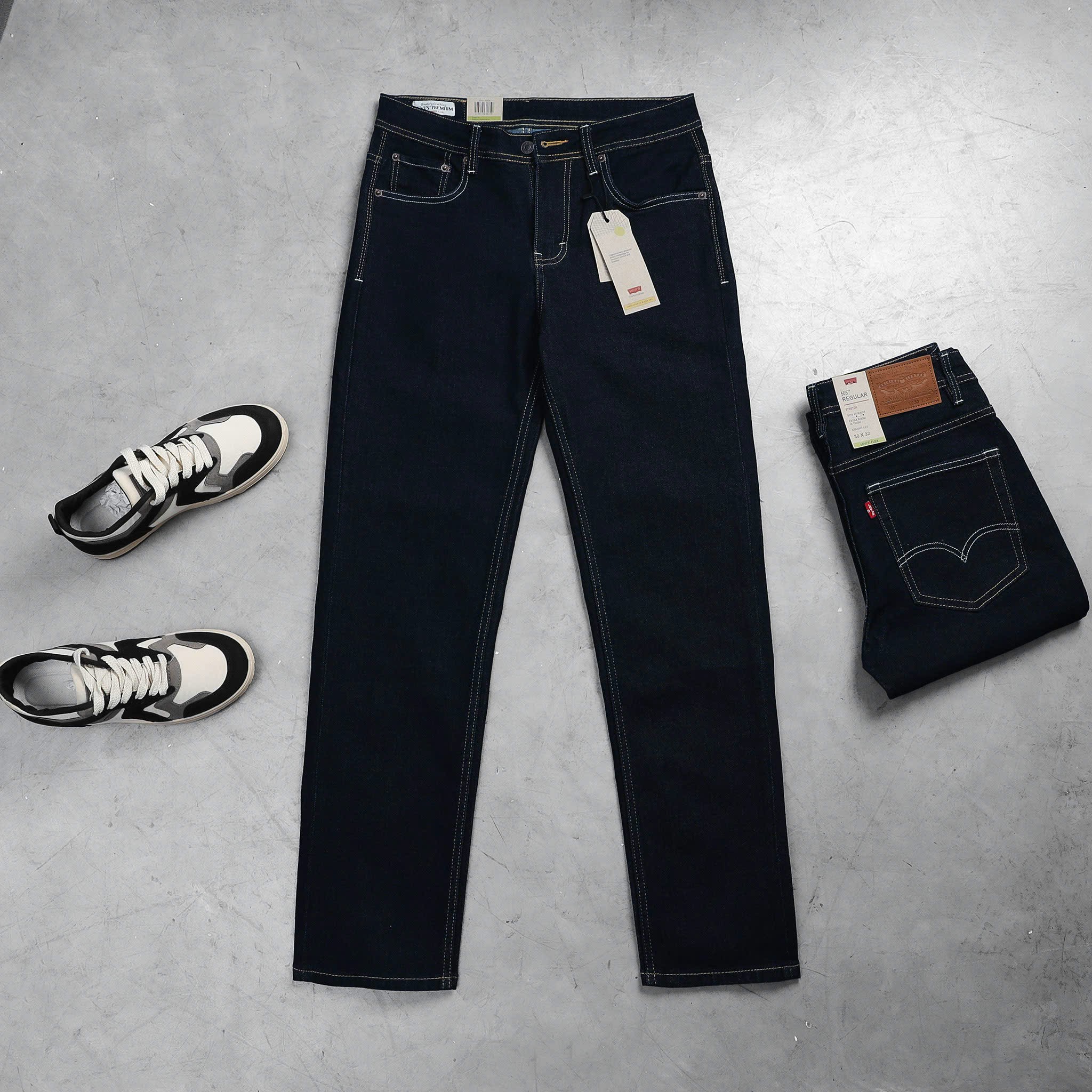 Jeans Levi's Levis 505 Slim Fit Levi's Quần Jeans Dài Nam