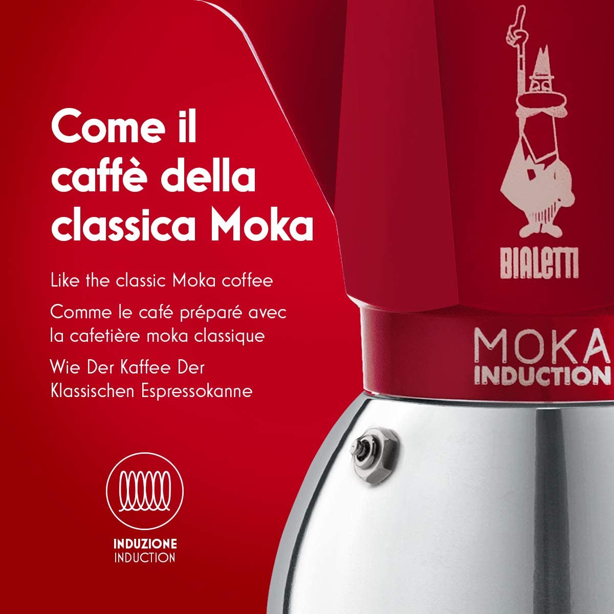 Ấm Moka Bialetti Brikka 4 cup, Bản 2020