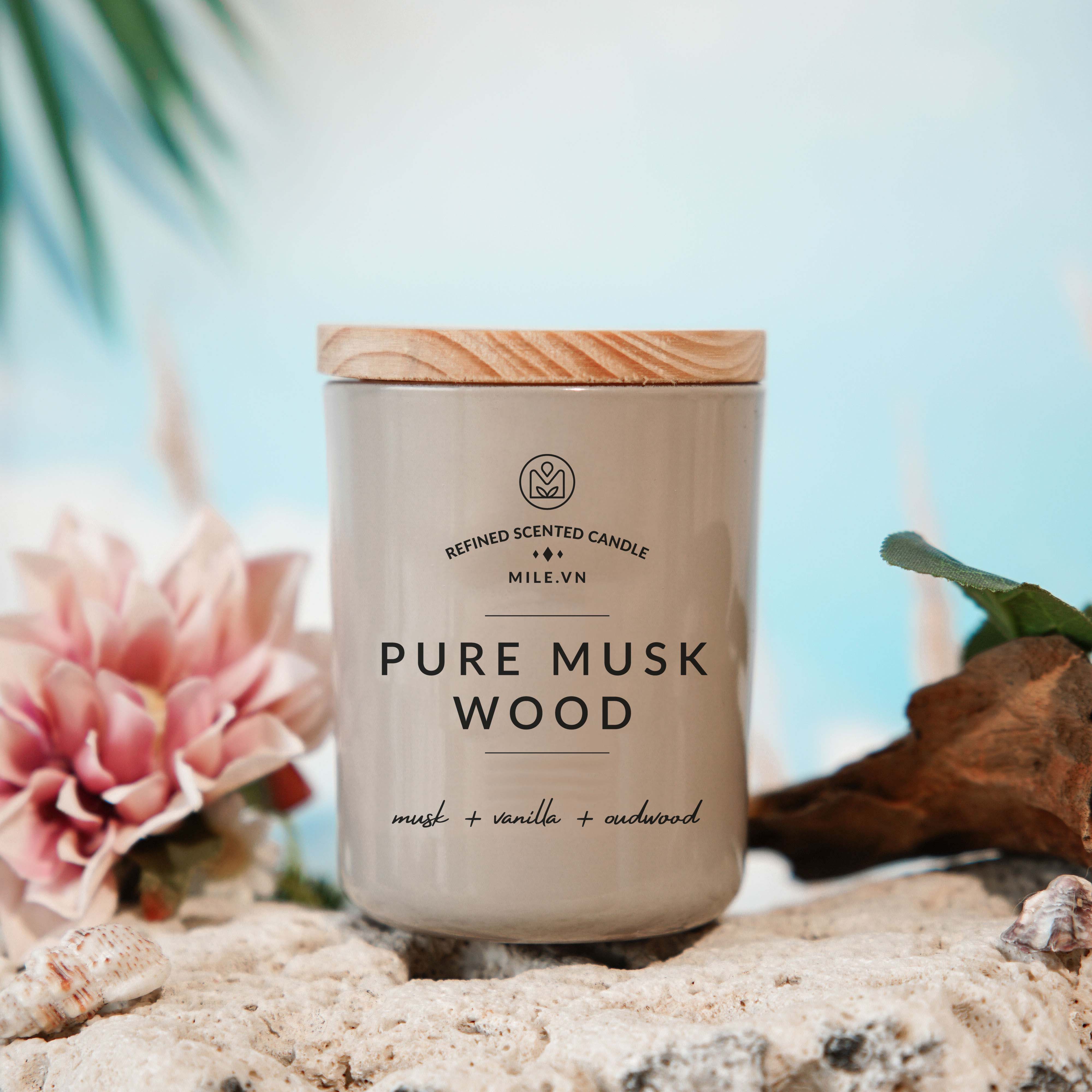 4oz Collection - Nến thơm Pure Musk Wood