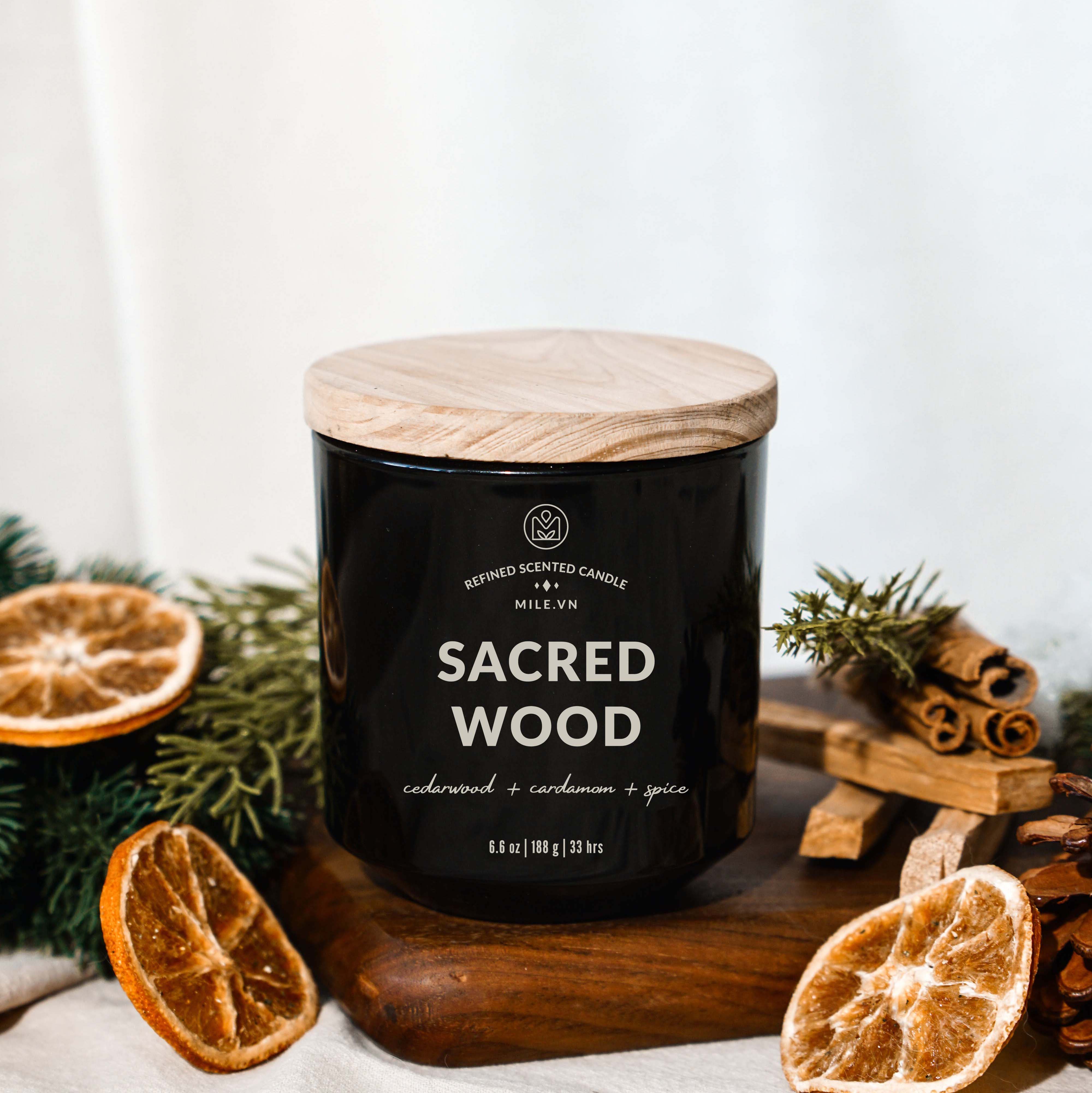 6.6oz Collection - Nến thơm Sacred Wood