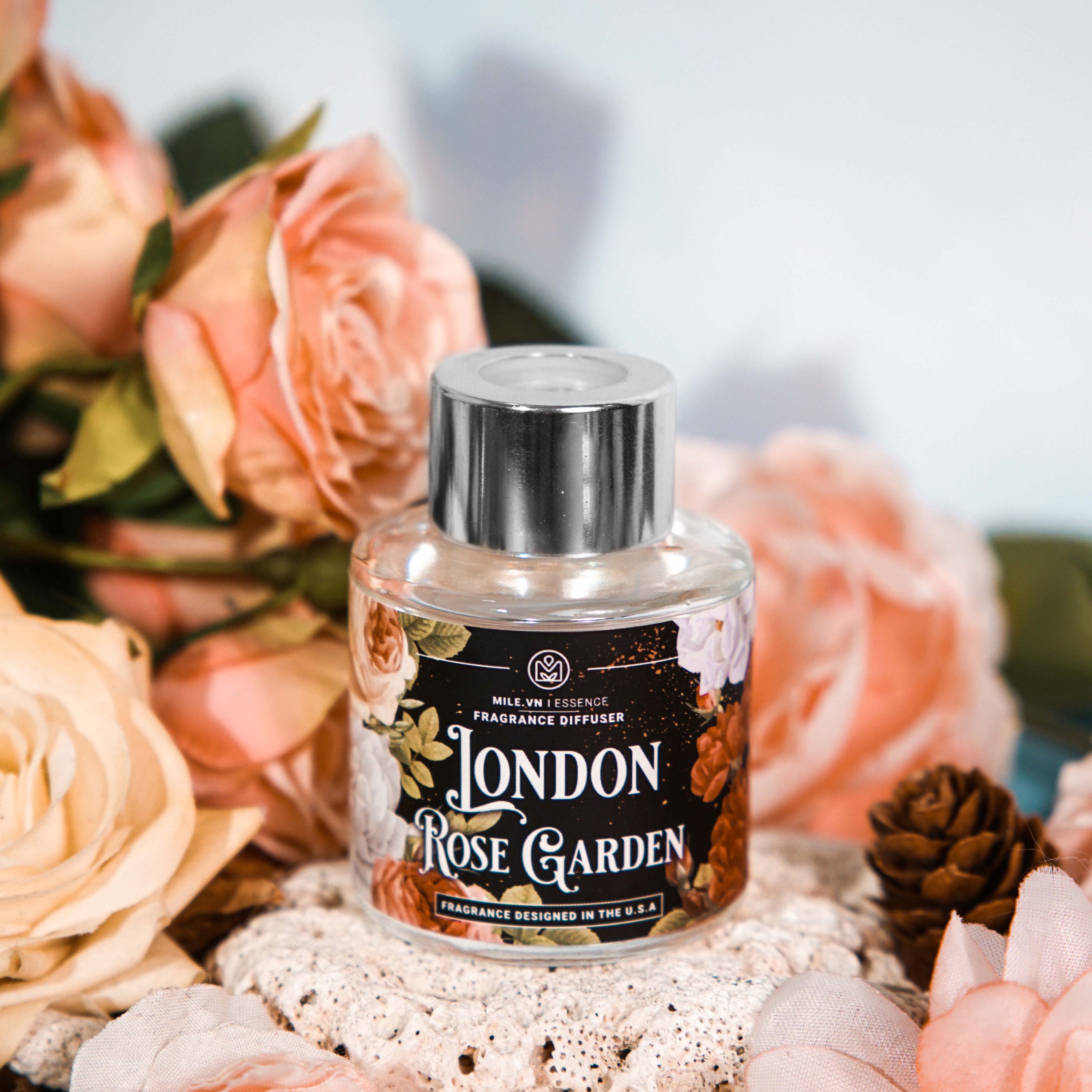 Tinh dầu toả hương London Rose Garden