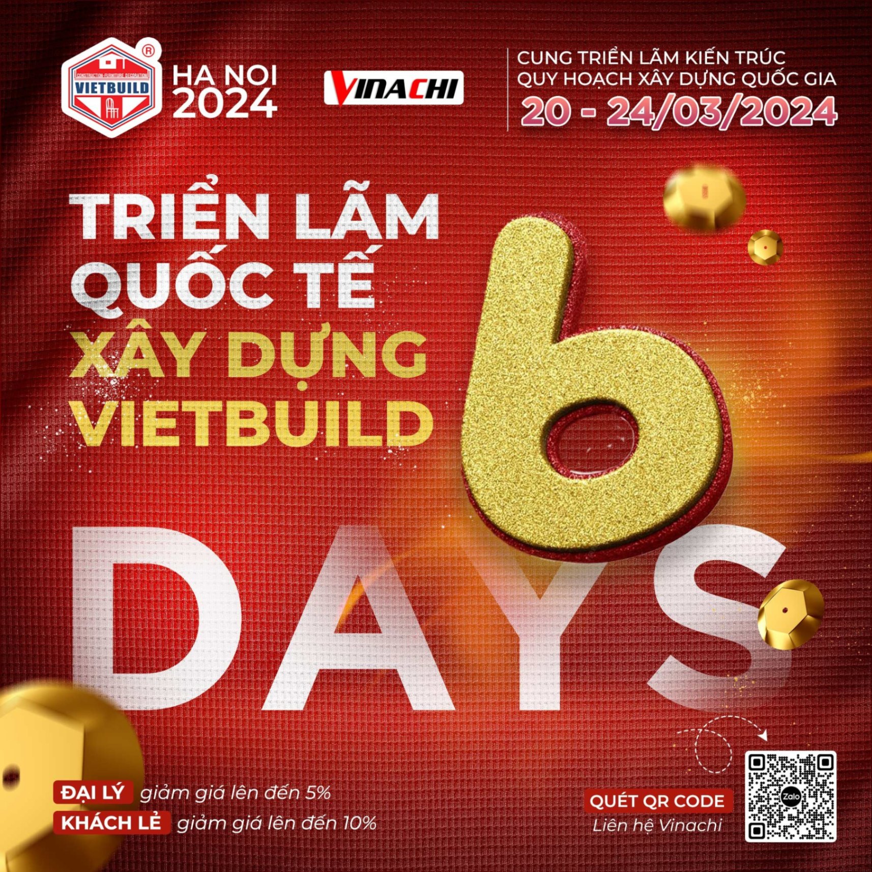 [6 ngày đếm ngược] Sự kiện TRIỂN LÃM QUỐC TẾ XÂY DỰNG VIETBUILD HÀ NỘI 2024 - GIAI ĐOẠN 1