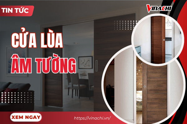 35+ Mẫu cửa lùa âm tường đẹp hiện đại, tối ưu diện tích