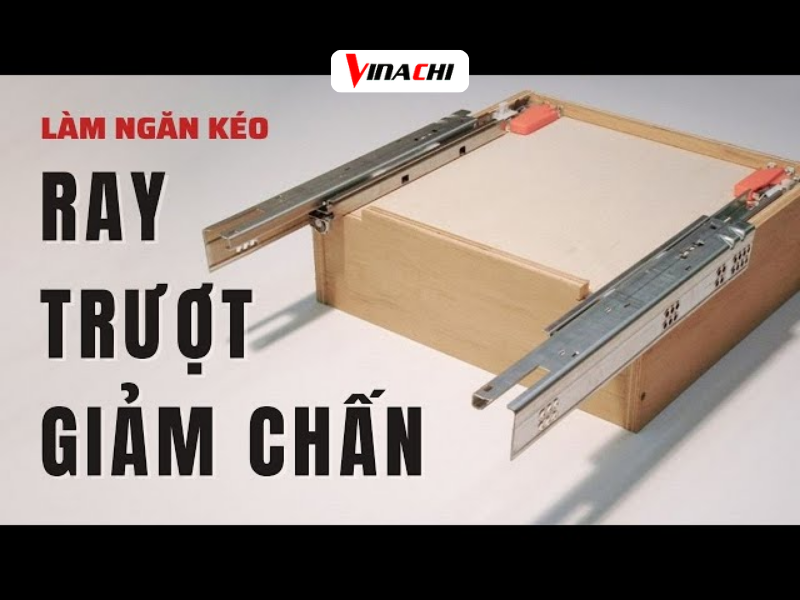 Cách bắt ray trượt ngăn kéo tại nhà đơn giản, chính xác