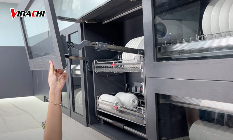 Chọn tay nâng phù hợp với chiều cao và chiều rộng cánh tủ