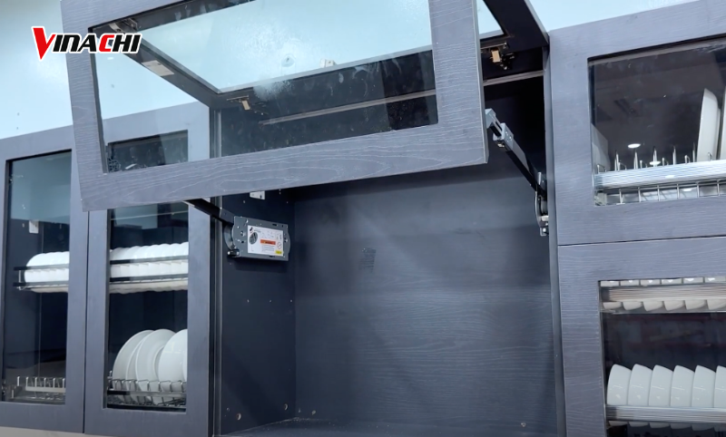 Lựa chọn tay nâng dựa vào kiểu dáng cánh tủ