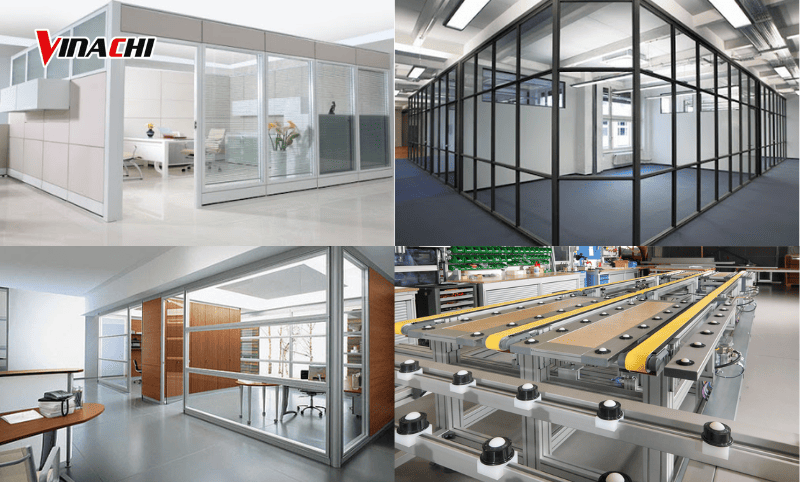 Ứng dụng của nhôm định hình