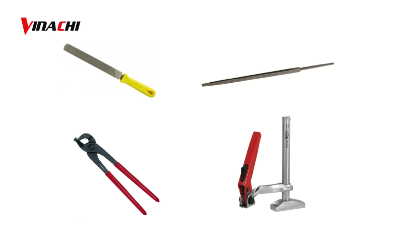 Dụng cụ cần chuẩn bị để dũa lưỡi cưa gỗ