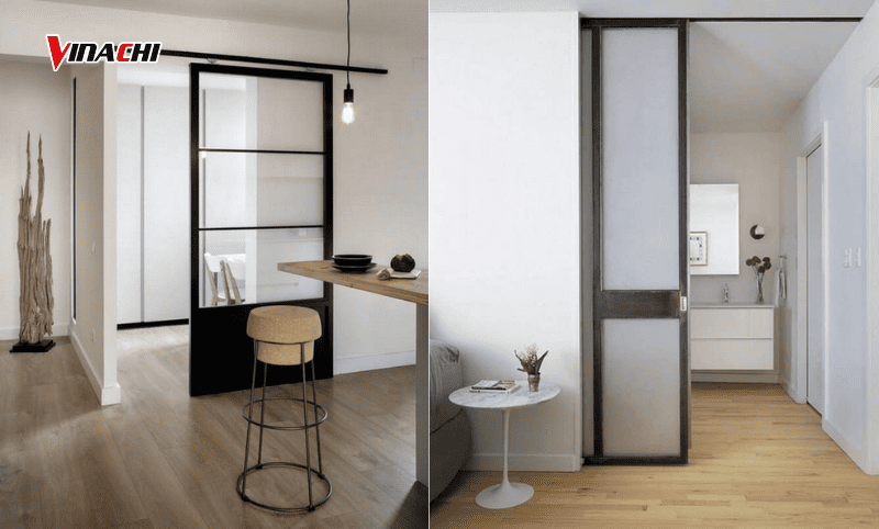 Tuỳ vào kích thước và không gian lắp đặt mà chọn loại cửa phù hợp