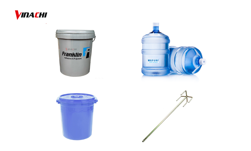 Chuẩn bị dụng cụ để pha loãng keo