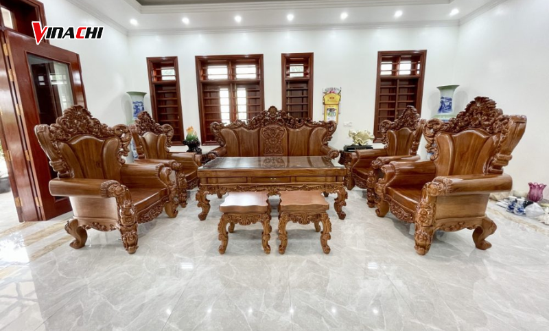 Nội thất đục tay có giá trị hơn đục máy