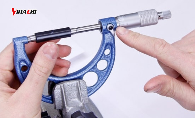 Lỗi vạch chia trên thước panme