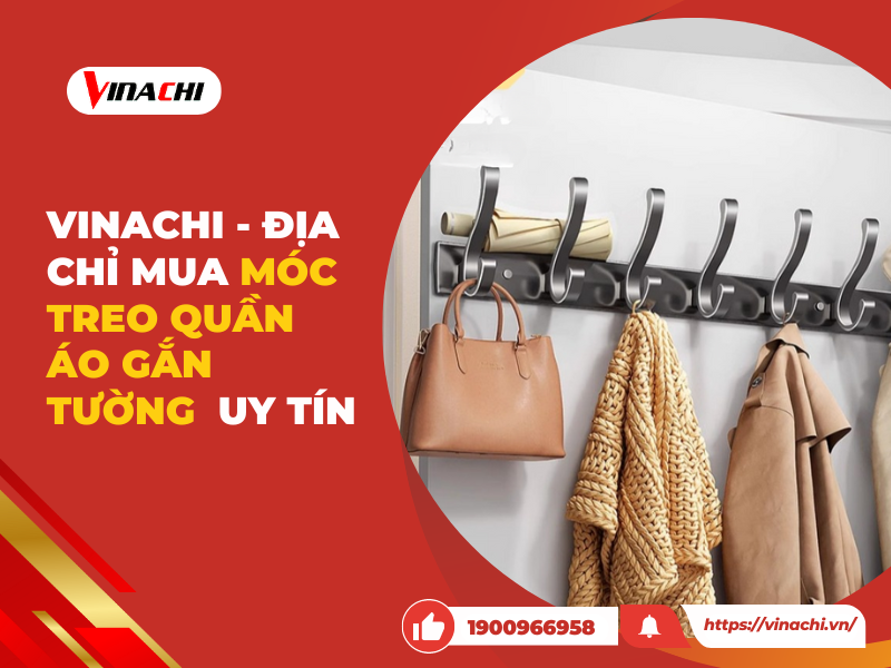 Sắp Xếp Hiệu Quả với Móc Treo Quần Áo Gắn Tường Thông Minh