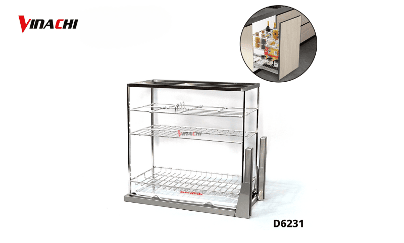 Giá gia vị inox 304 Duraval D6231