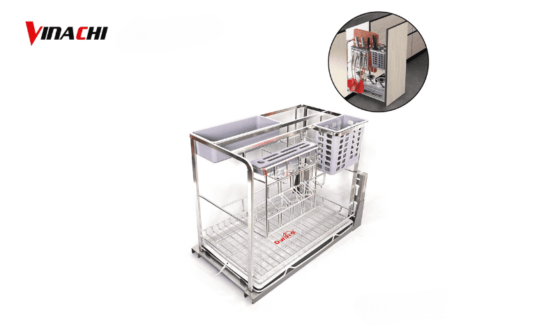 Giá dao thớt inox 304 Duraval D6241