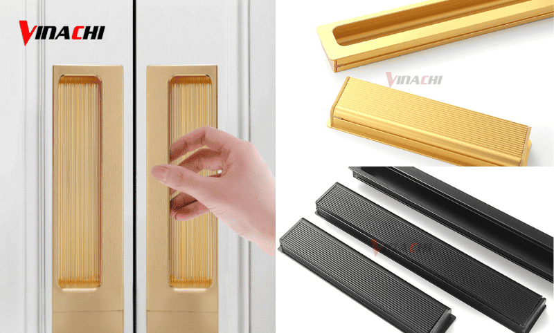 Tay nắm tủ âm Duraval D22