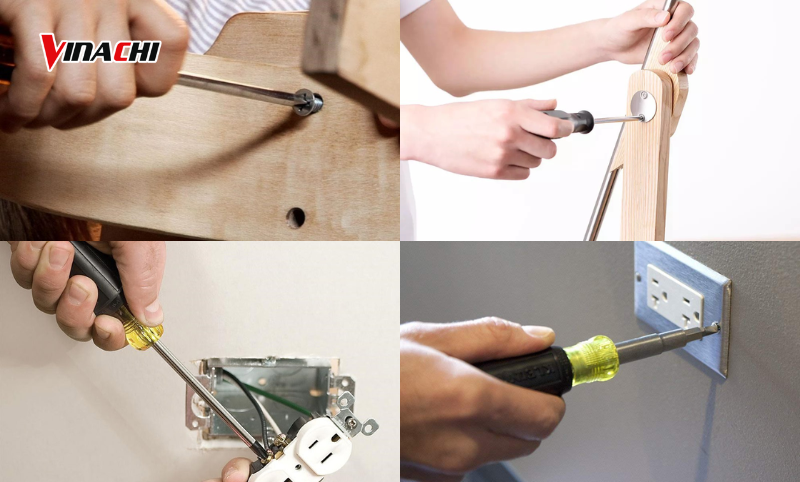 Ứng dụng chính của tua vít