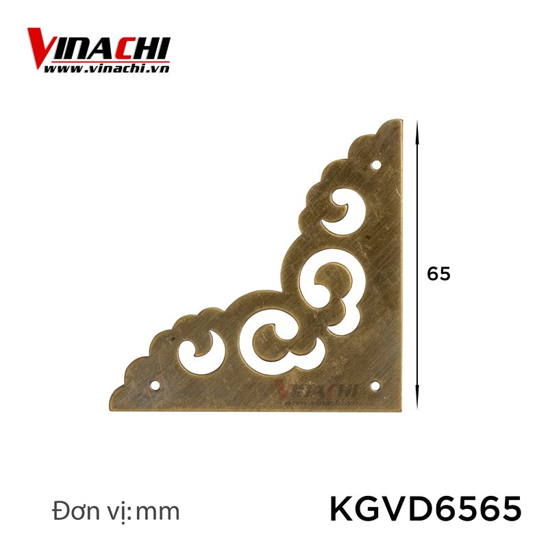 Vàng đồng-65*65mm