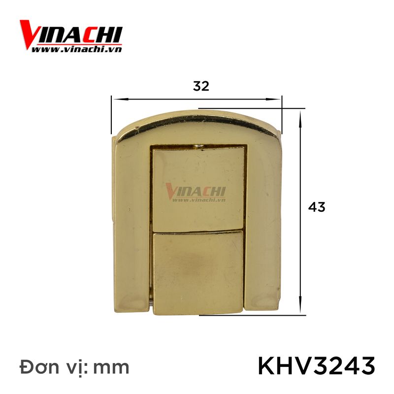 Mạ vàng-32*43mm