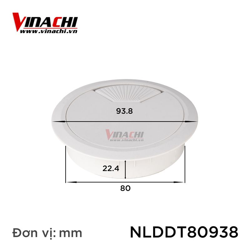 80*93.8mm - Màu trắng