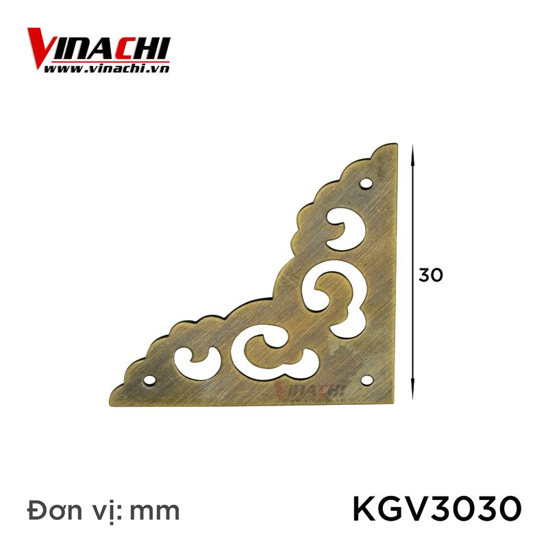 Vàng đồng-30*30mm