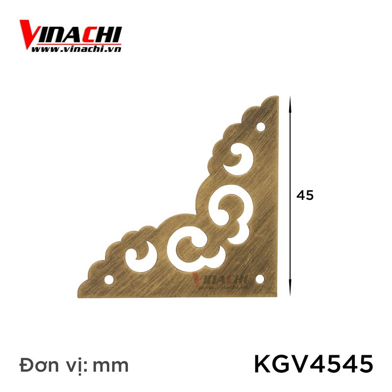 Vàng đồng-45*45mm