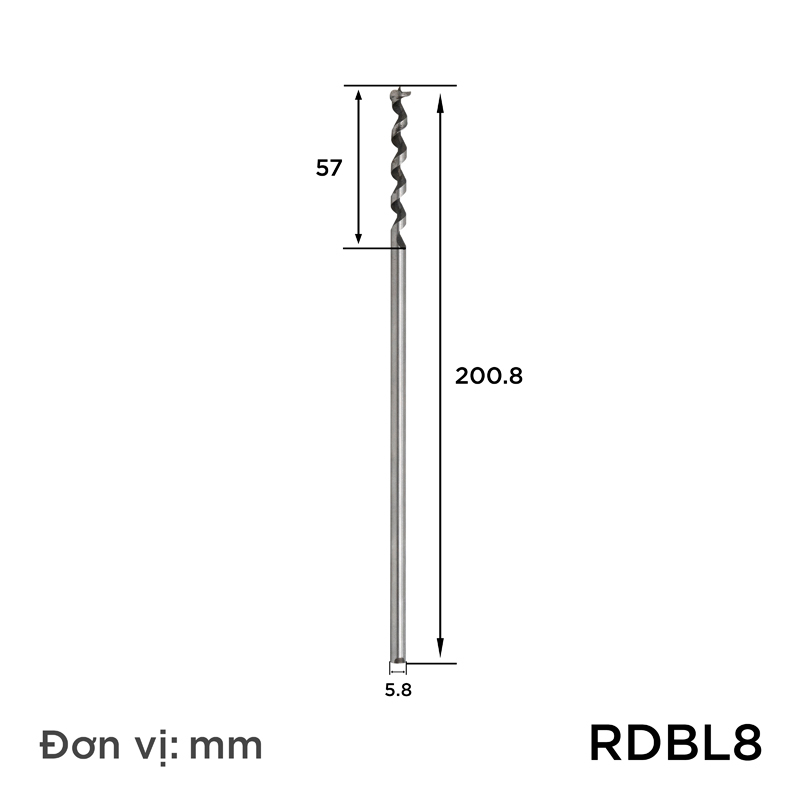 Ruột ngắn - 8mm