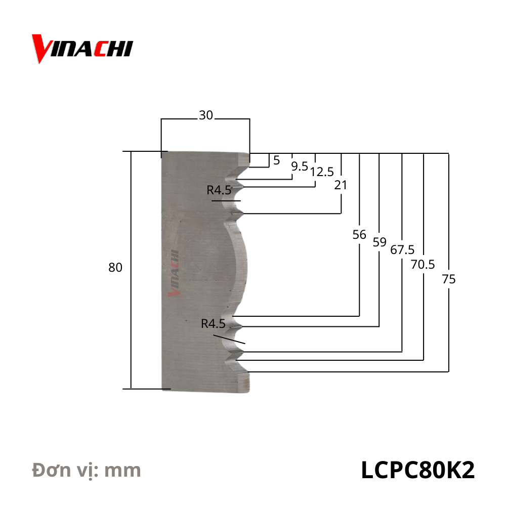 80mm - kiểu 2